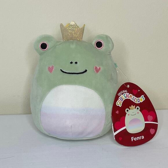 Squishmallows “Fenra” Frog Prince King Plush Stuffed Animal Kid’s Toy | NWT - Picture 1 of 11